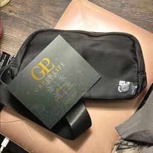 Black green life productions, GLP Fannie pack Bag band new never used swag